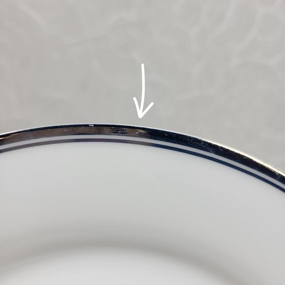 Williams Sonoma Open Kitchen Plate 9" Blue Gold Porcelain 2-Pc Dinnerware - Picture 11 of 13